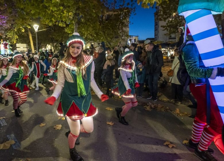 Grande parade du père Noël et feu d’artifice