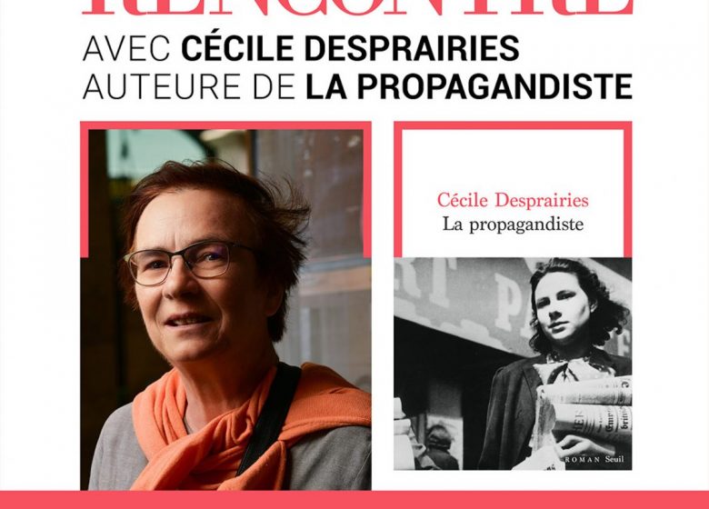 Rencontre avec Cécile Desprairies