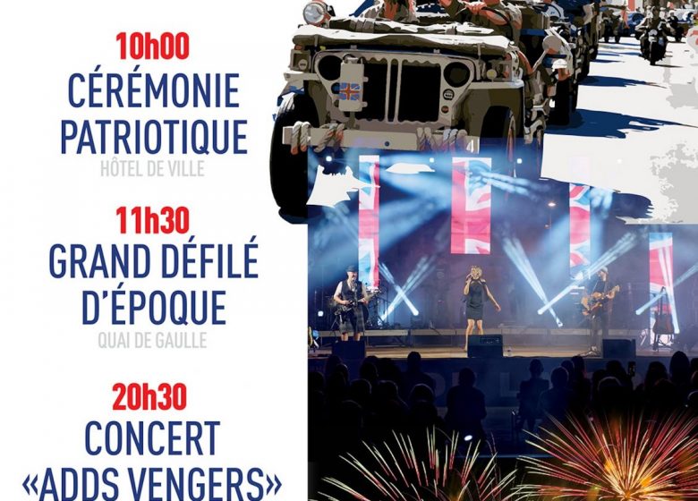 Libération de Bandol – cérémonie, concert et feu d’artifice