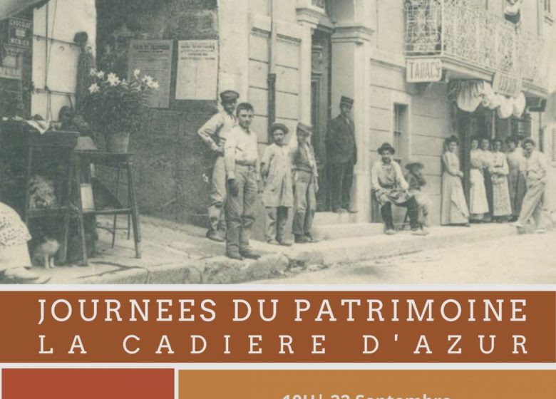 Journées Européennes du Patrimoine à La Cadière