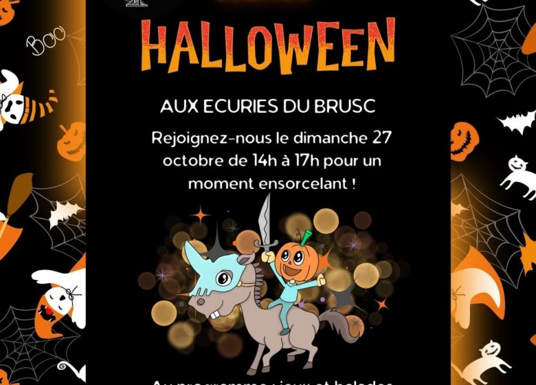 Journée Halloween aux Écuries du Brusc