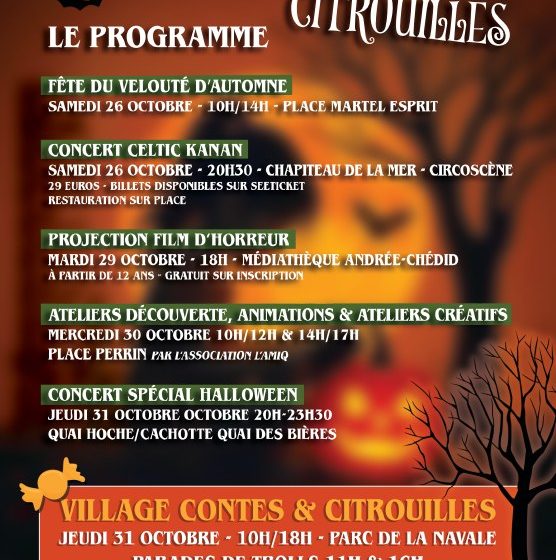 « Contes & citrouilles » : Halloween à La Seyne